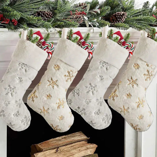 Botte De Noël Blanche