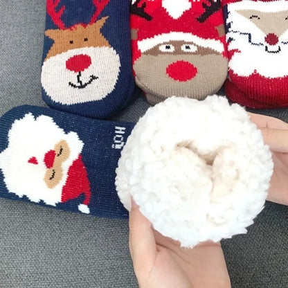 Chaussette De Noël Fourrée