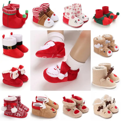 Botte De Noël En Feutrine Pour Bébé