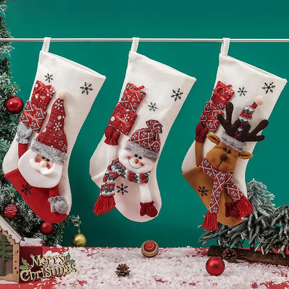 Chaussette De Noël Pendentif Pour Sapin