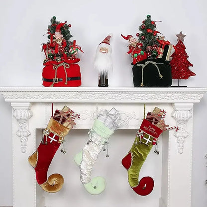 Chaussette De Noël Elfe