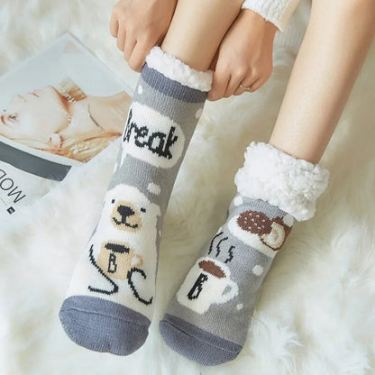 Grosse Chaussette Antidérapante