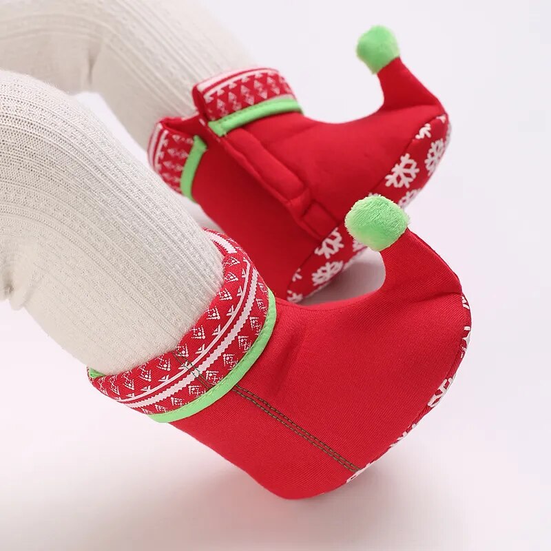 Botte De Noël En Feutrine Pour Bébé