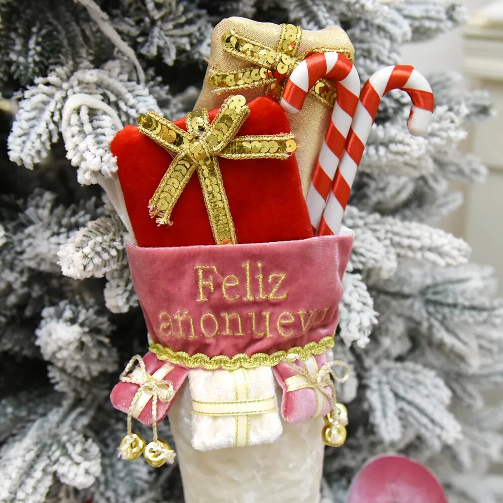Chaussette De Noël Elfe
