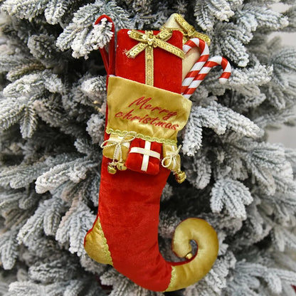 Chaussette De Noël Elfe